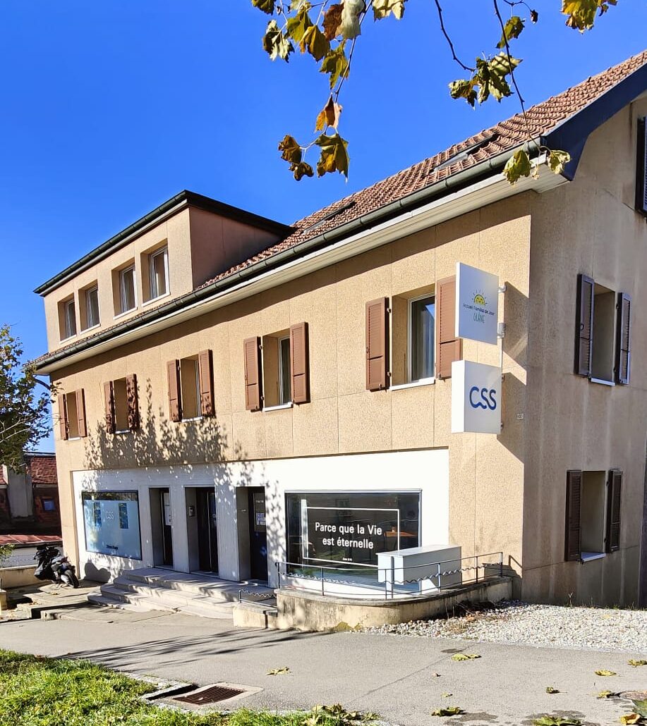 Bâtiment de l'église évangélique de Romont